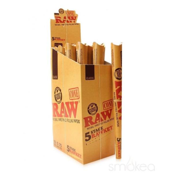 RAW CONO 5 STAGE RAWKET 15 UNIDADES